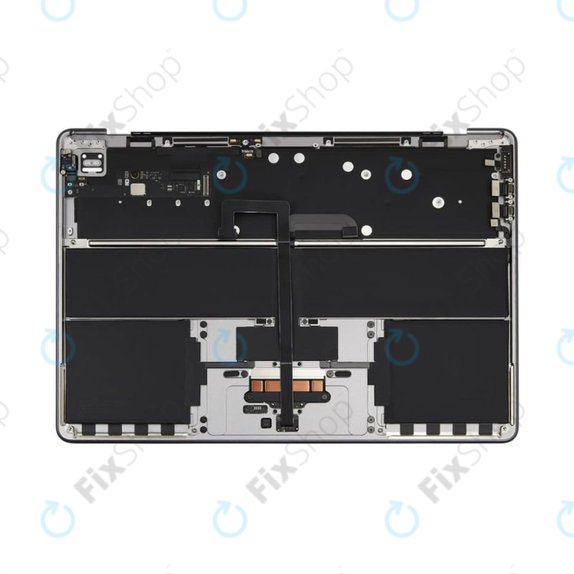 Górna rama klawiatury do MacBook Air 13", A3113 (2024), z klawiaturą US i baterią, Space Gray, 661-40227, Genuine Apple