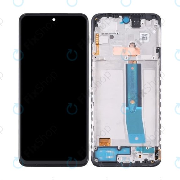 Wyświetlacz OLED do Xiaomi Redmi Note 11, Ekran dotykowy z ramką, Graphite Gray