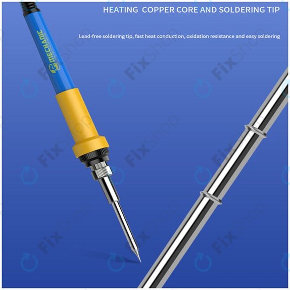 Cyfrowa stacja lutownicza (Blue), Mechanic T12 Pro