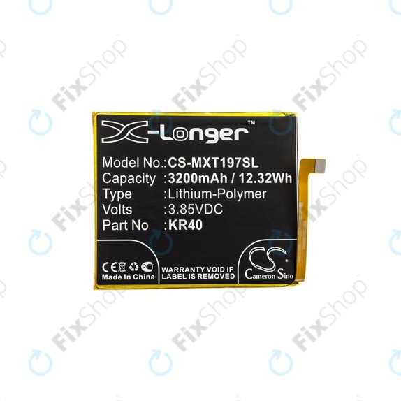 Bateria dla Motorola One Vision, 3200mAh, Li-Pol, 3.85 V, SB18C43602, HQ
