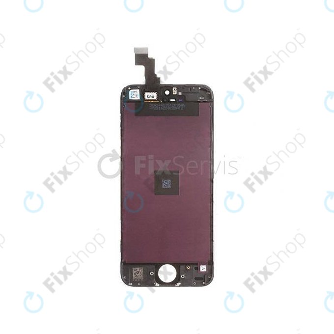 Wyświetlacz dla iPhone 5C, Black, Ekran dotykowy z ramką