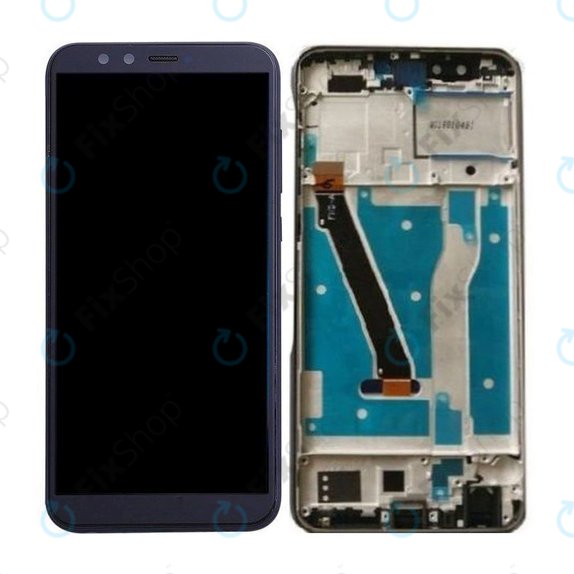 Wyświetlacz do Huawei Honor 9 Lite, Ekran dotykowy z ramką, Midnight Black, TFT