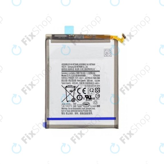 Bateria do Samsung A50 A505F, A30s A307F, EB-BA505ABU, 4000mAh