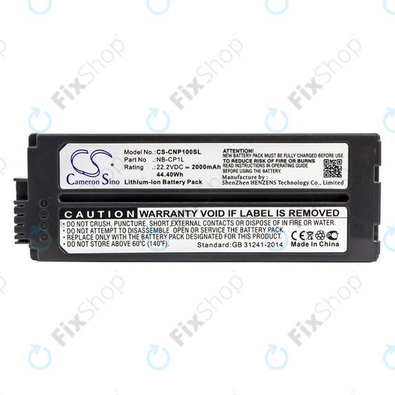 Bateria do Canon Selphy CP, 2000mAh, Li-Ion, 22.2V, NB-CP1L, HQ