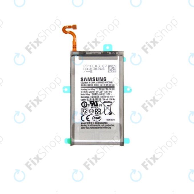 Bateria do Samsung S9 Plus G965F, EB-BG965ABE, 3500mAh, GH82-15960A, Genuine Service Pack