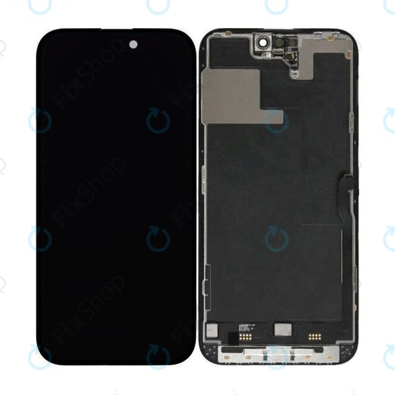 Wyświetlacz Hard OLED dla iPhone 14 Pro, Ekran dotykowy z ramką, FixPremium