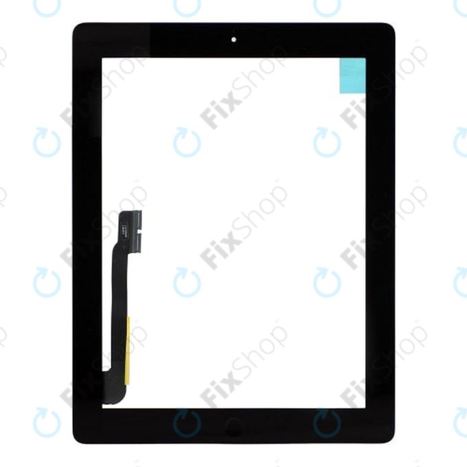 Ekran dotykowy z przyciskiem Home dla iPad 3, iPad 4, Black
