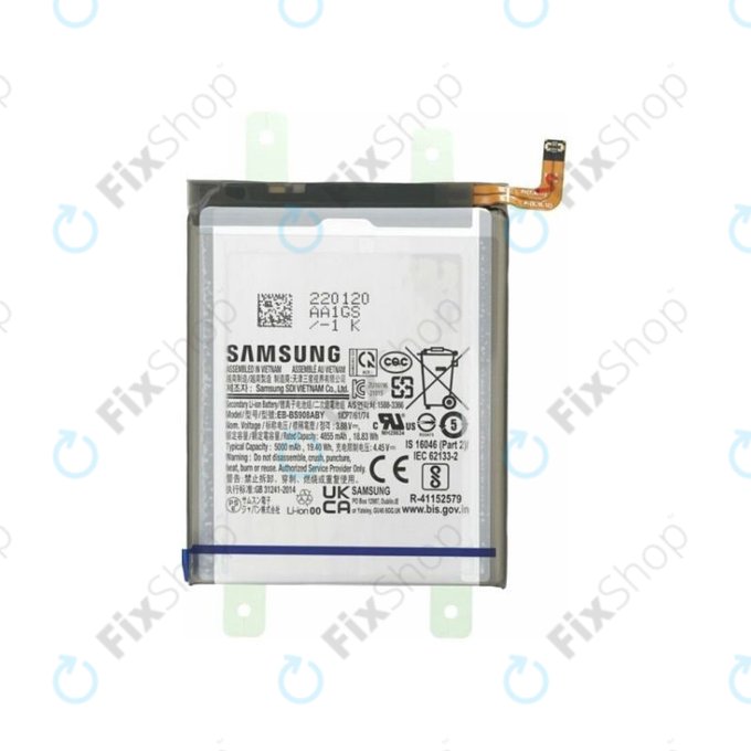 Bateria do Samsung S22 Ultra S908B, EB-BS908ABY, 5000mAh, GH82-27484A, Genuine Service Pack