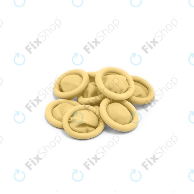 Rekawice przewodzace ESD (Latex, rozmiar M), 20szt