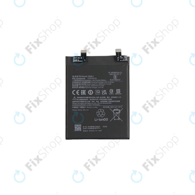 Bateria do Xiaomi 12T, 12T Pro, BM5J, 5000mAh