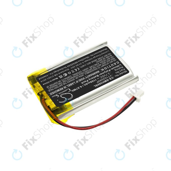 Bateria do Sena 30K, Sena 50S, SP46, 1100mAh, Li-Pol, 3.7V, YT102540P, HQ
