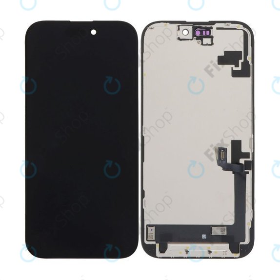 Wyświetlacz In-Cell HD+ dla iPhone 16, Ekran dotykowy z ramką