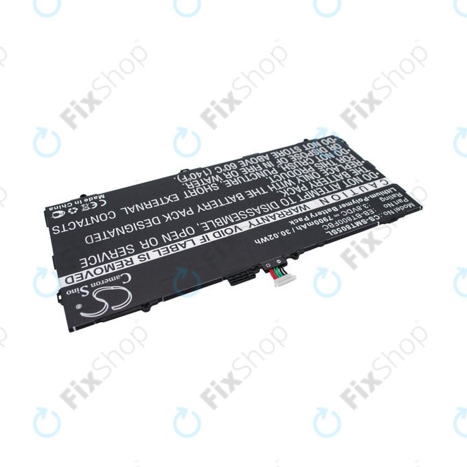 Bateria do Samsung Galaxy Tab S 10.5, 7900mAh, Li-Pol, 3.8V, EB-BT800FBC, HQ