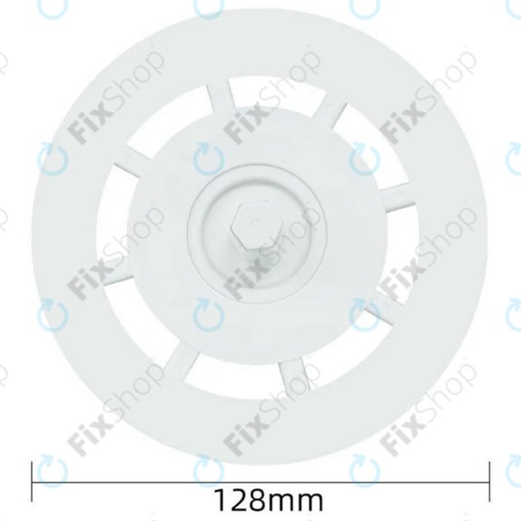 Uchwyt ściereczki mopującej do Xiaomi Roborock Q Revo, P10, White