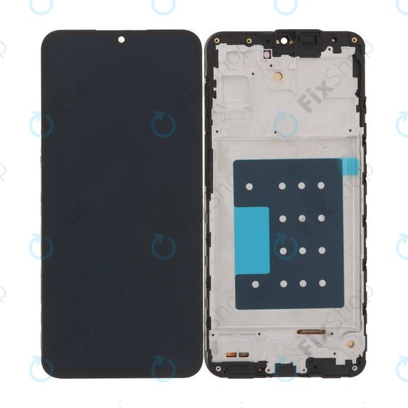 Wyświetlacz LCD + ekran dotykowy + ramka do Samsung A17 A176B, Czarny, TFT
