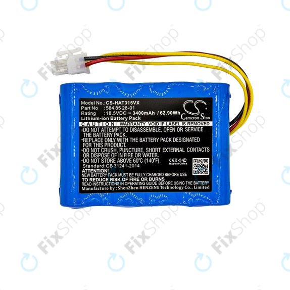 Bateria do Gardena Mahroboter Sileno, Sileno+, Sileno City 250, R100Li-series, 3400mAh, HQ