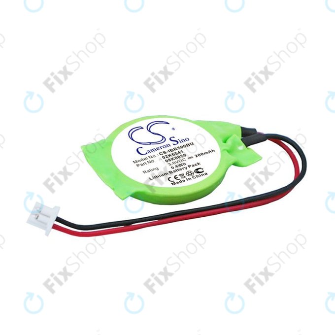 Bateria zapasowa do Lenovo Thinkpad, 200mAh, Lithium, 3V, 02K6541, HQ