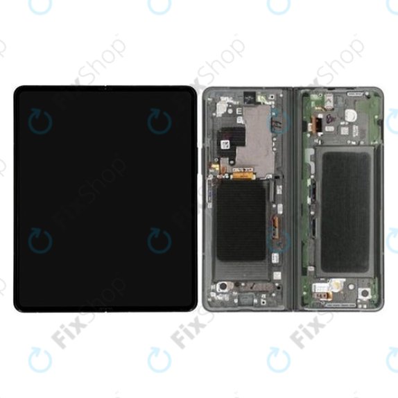 Wyświetlacz do Samsung Z Fold 3 F926B, Ekran dotykowy z ramką, GH82-26283B, Phantom Green, Genuine Service Pack