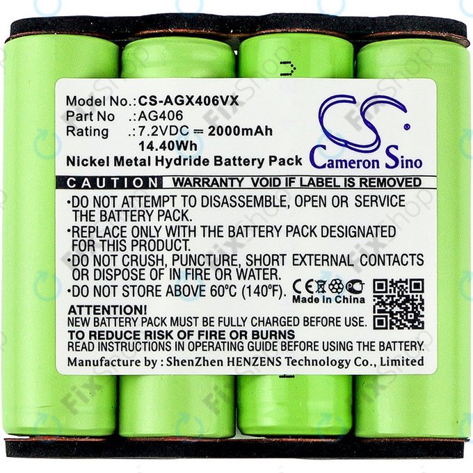 Bateria do AEG Electrolux AG406, AG406 Ni-MH 7,2V 2000mAh HQ
