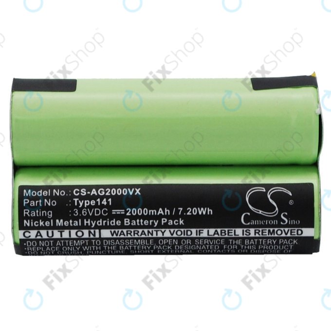 Bateria do AEG Electrolux Junior 2.0, Type141 Ni-MH 3,6V 2000mAh HQ