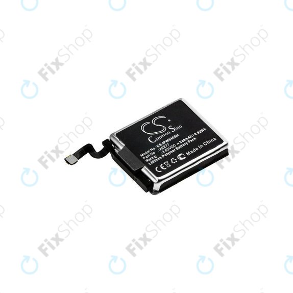 Bateria dla Apple Watch 5 40 mm, 240mAh, Li-Pol, 3.82 V, A2277, HQ