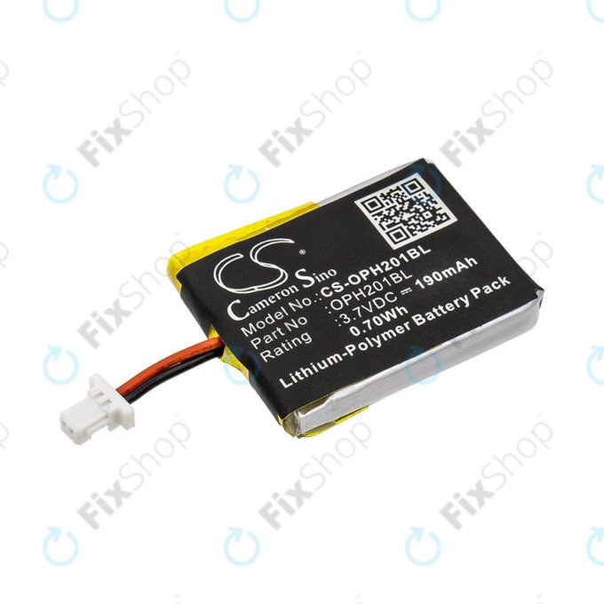 Bateria do Opticon OPN-2000, 190mAh, Li-Pol, 3.7V, OPH201BL, HQ