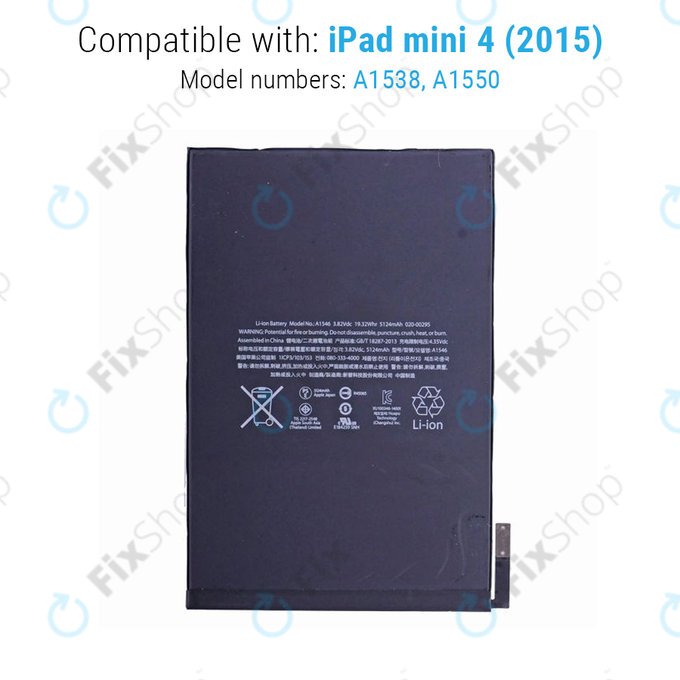 Bateria dla iPad Mini 4, 5124mAh