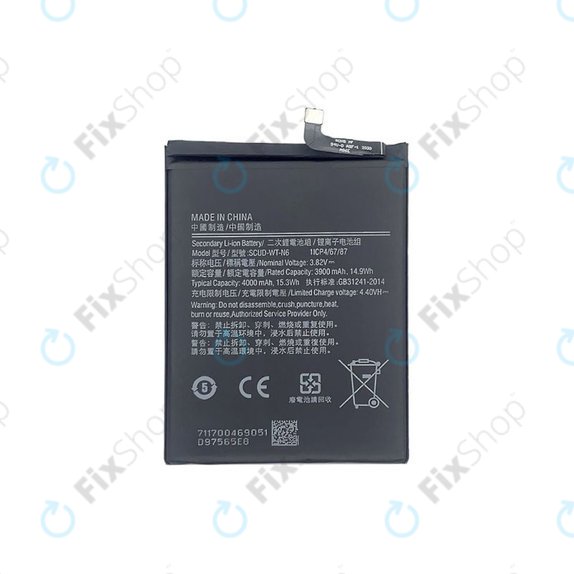 Bateria do Samsung A10s A107F, A20s A207F, SCUD-WT-N6, 4000mAh