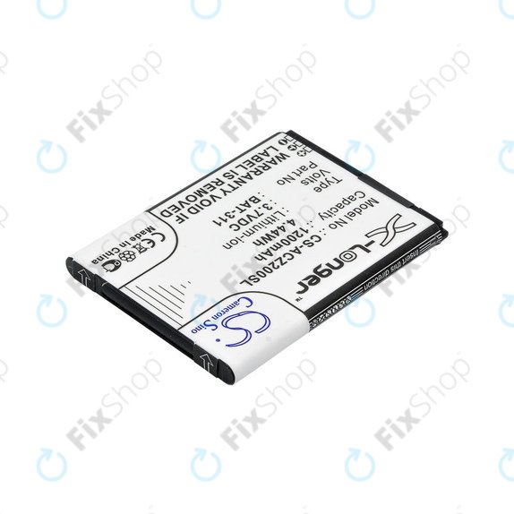Bateria do Acer Liquid Z200, BAT-311, Li-ion, 3.7V, 1200mAh, HQ