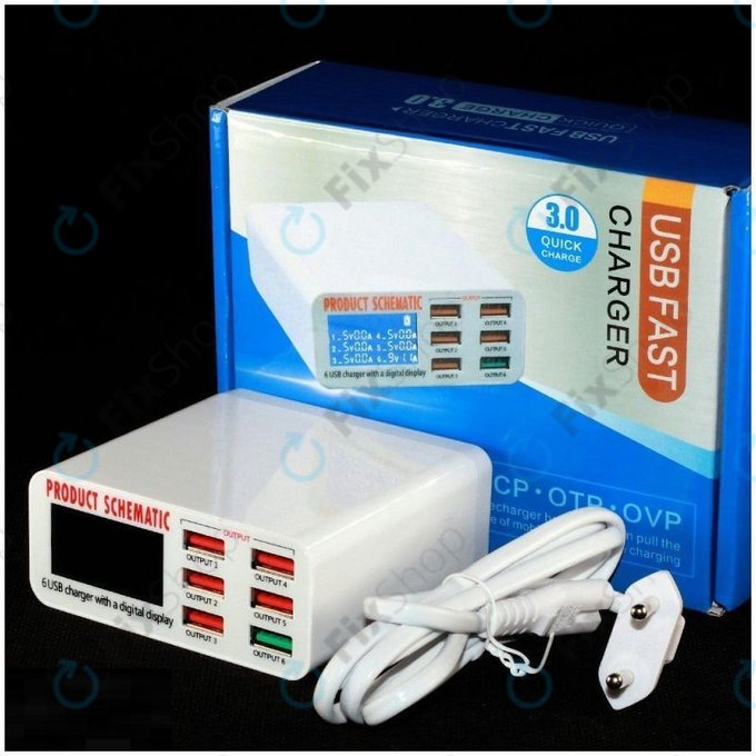 Stacja ładująca USB z USB 3.0, Product Schematic 896