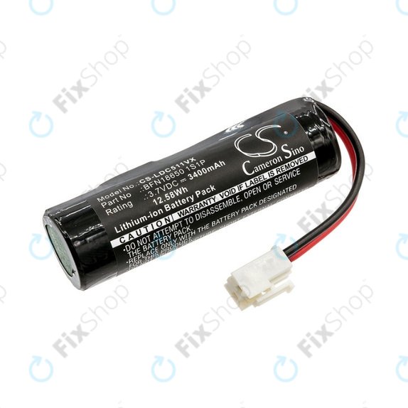 Bateria do Leifheit Dry&Clean 51000, 51002, 51113, 51114, BFN18650, 1S1P, Li-Ion, 3.7V, 3400mAh, HQ