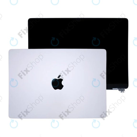 Wyświetlacz LCD do MacBook Pro 14", A3112, A3185 (2024), z przednim szkłem i pokrywą, Silver, 661-41792, Genuine Apple