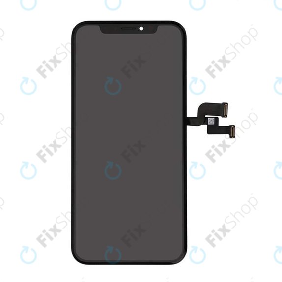 Wyświetlacz dla iPhone XS, Ekran dotykowy z ramką, Refurbished