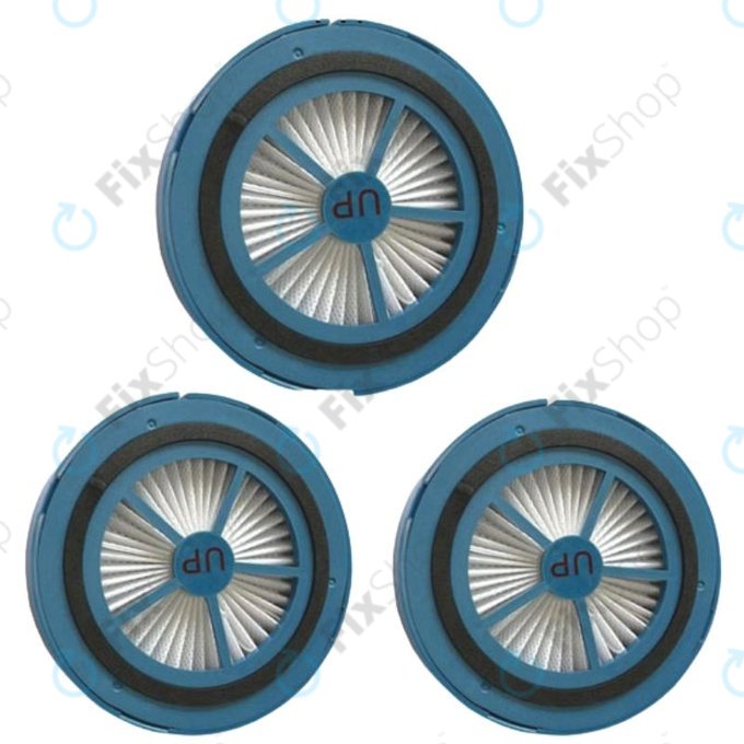 Filtr HEPA do Proscenic P10, P11, U11, 3 szt., Niebieski, Blue