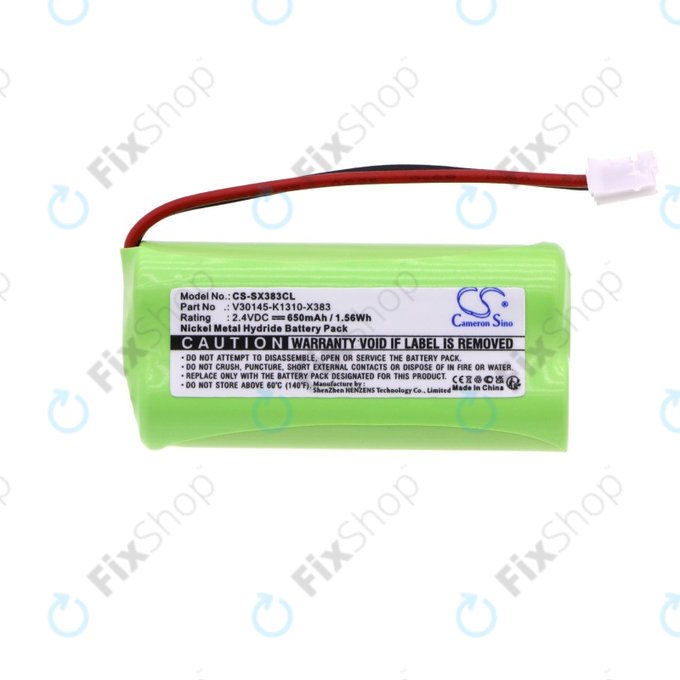 Bateria do Gigaset A12, A140, A160, AL140, AS140, 650mAh, Ni-MH, 2.4V, V30145-K1310-X383, HQ