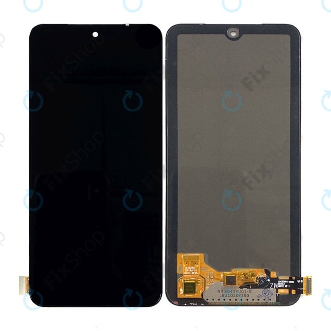 Wyświetlacz OLED do Xiaomi Redmi Note 11S, 2201117SG, 2201117SI, Ekran dotykowy bez ramki