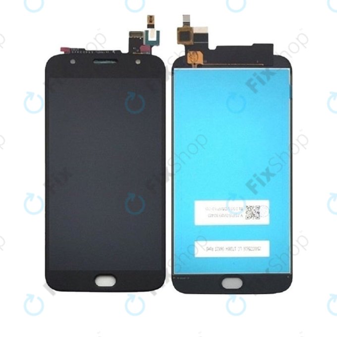 Wyświetlacz do Motorola Moto G5S Plus XT1805, Ekran dotykowy bez ramki, Czarny, Black, TFT