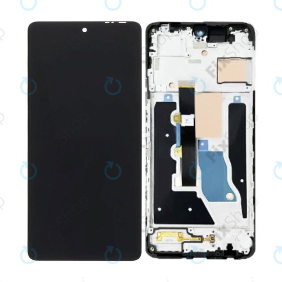 Wyświetlacz OLED do Infinix Note 30 Pro, Ekran dotykowy z ramką, Magic Black