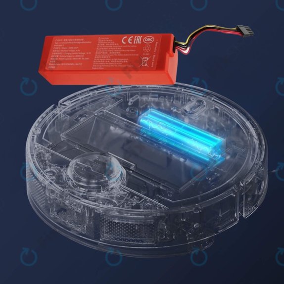 Bateria do Xiaomi Mi Robot Vacuum Mop 2 (Mijia 2C), 2 Pro, P1904-4S2P-MM, Li-Ion, 14.4V 6500mAh