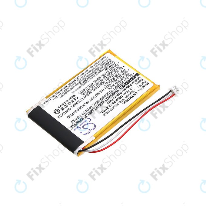 Bateria do TomTom Go 530 Live, 630T, 720, 730T, 930T, 1697461, Li-Polymer, 3.7V, 1300mAh, HQ