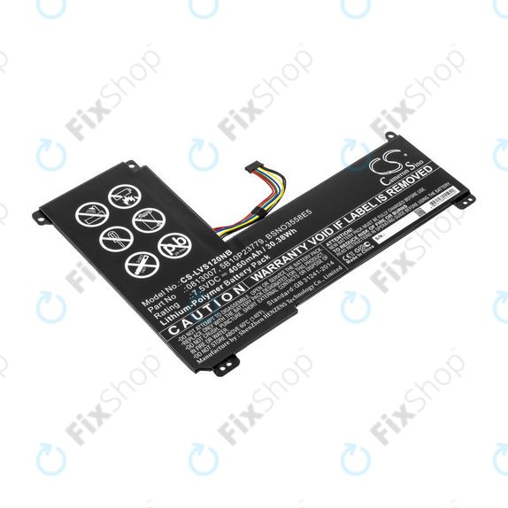 Bateria do Lenovo IdeaPad 120S, 4050mAh, Li-Pol, 7.5V, 0813007, HQ