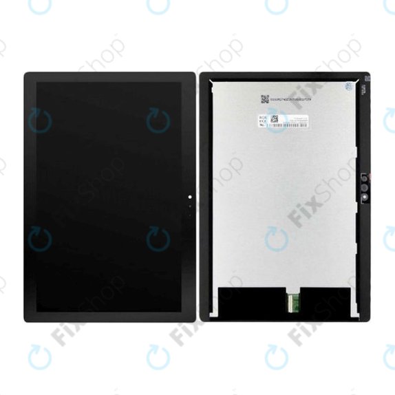 Wyświetlacz do Lenovo Tab M10 TB-X605FC, TB-X605LC, Ekran dotykowy bez ramki, Czarny, Black, TFT