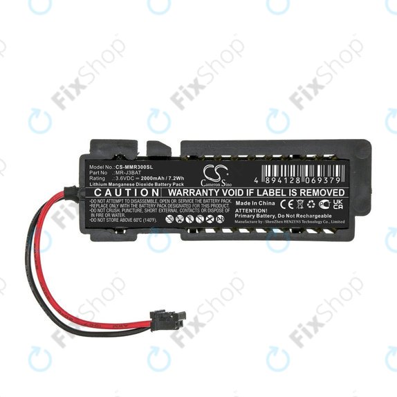 Bateria do Mitsubishi Melservo MR-J3, 2000mAh, Li-MnO2, 3.6V, MR-J3BAT, HQ