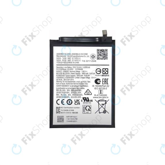 Bateria do Samsung A14 5G A146B, EB-BA146ABY, 5000mAh