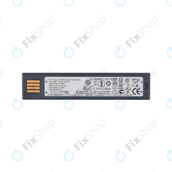 Bateria do Honeywell 1902, BAT-SCN01, 2400mAh