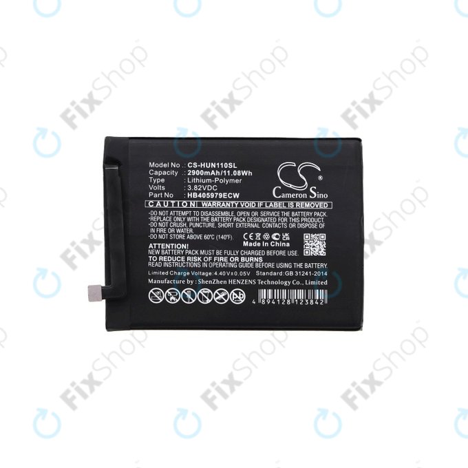 Bateria dla Huawei Y5, Y6, 2900mAh, Li-Pol, 3.82 V, HB405979ECW, HQ