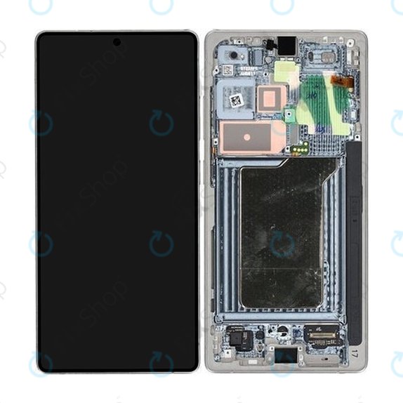 Wyświetlacz do Samsung Galaxy S25 Ultra, Ekran dotykowy z ramką, Titanium Silver, GH82-36387A, Genuine Service Pack