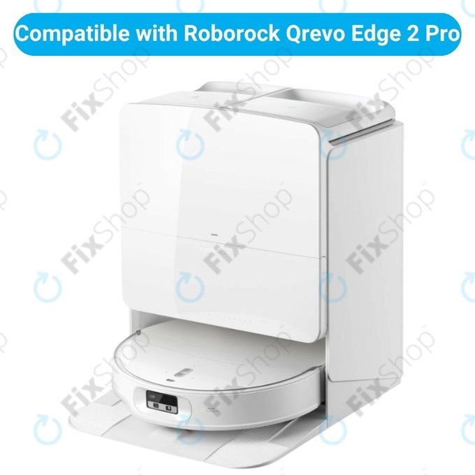 Zestaw części zamiennych do Roborock Qrevo Edge 2 Pro (2x Główna szczotka, 4x Filtr, 4x Szczotka boczna, 8x Ściereczka mopująca, 4x Worek na kurz)