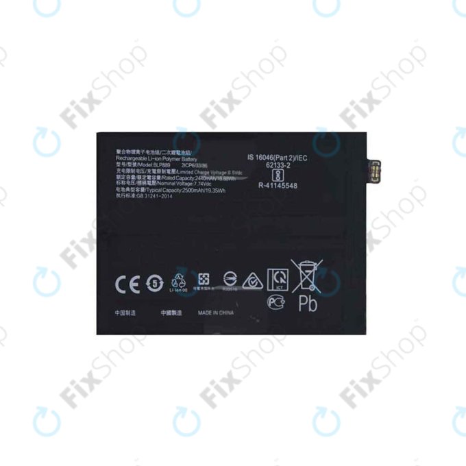 Bateria do Oppo Find X5 Pro 5G, BLP889, 5000mAh