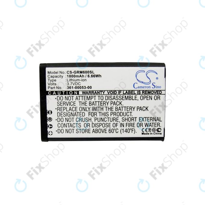 Bateria do Garmin Alpha 200, Montana 600t Camo, 1800mAh, Li-Ion, 3.7V, 361-00053-00, HQ